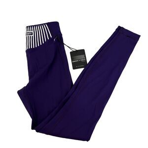 New Women’s Savage X Fenty Sport By Rihanna Leggings Sz XS NWT Purple